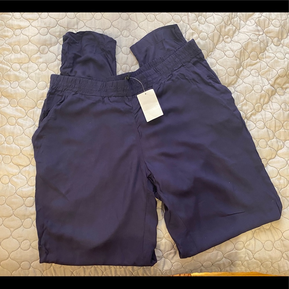 H&M navy blue slacks